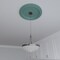 Ekena Millwork Traditional PVC Medallion (Canopies up to 13 1/2"), 22"OD x 3 1/2"ID x 1 1/2"P, Metallic Sea Mist CMP22TRFSM - alternate 6